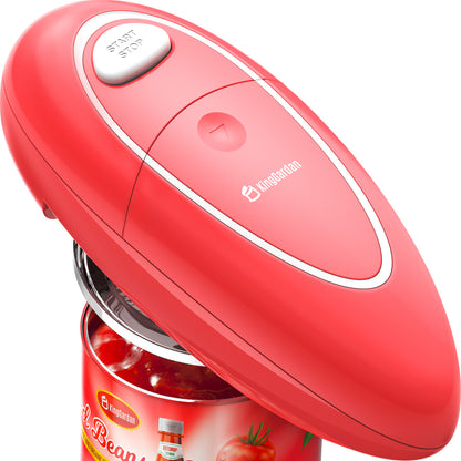 Automatic Hands-Free Electric Can Opener with Smooth Edge and Safety Design, Battery Powered Can Opener for Seniors and Arthritis, Electric Can Opener for Kitchen